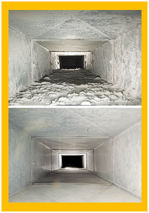 duct cleaning before and after